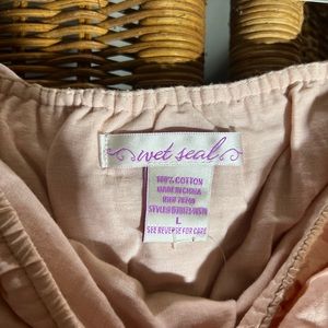 Mini sleeveless sundress